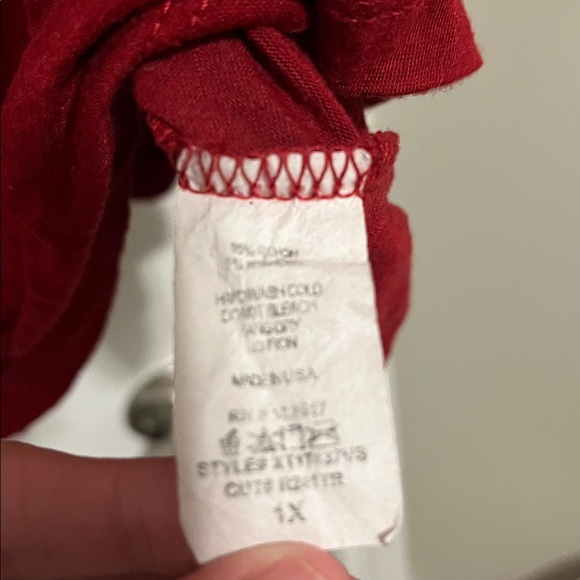 Soprano Red Blouse - Picture 3 of 4